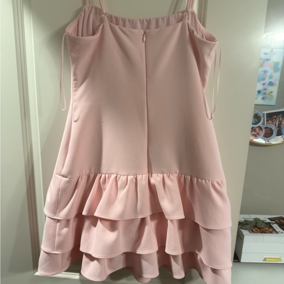 Pink Ruffle Dress - Picture 2 of 3